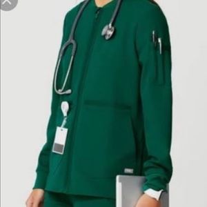 Figs scrub jacket, new condition! Sz Large
